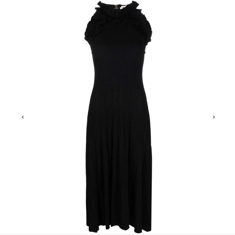 Zimmermann Postcard Ruffle Dress - Black - Size 0 - New with Tags